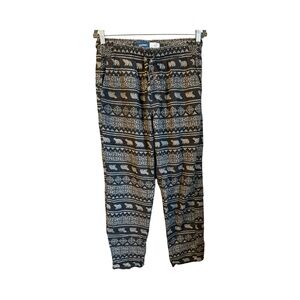 Old Navy Holiday Pajama Bottoms Gray White Polar Bear Snowflake Size Medium Men